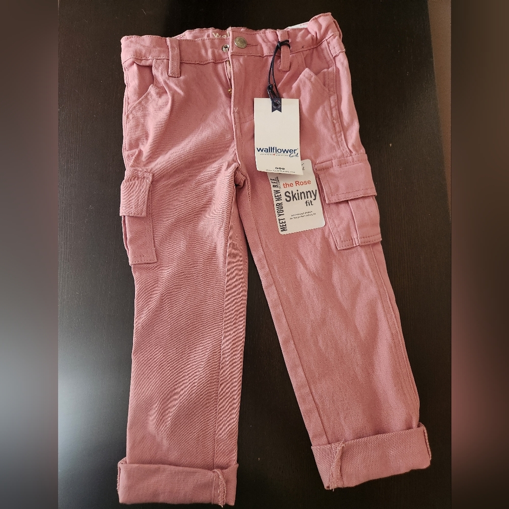 NWT Wallflower Girls Skinny fit Cargo pants